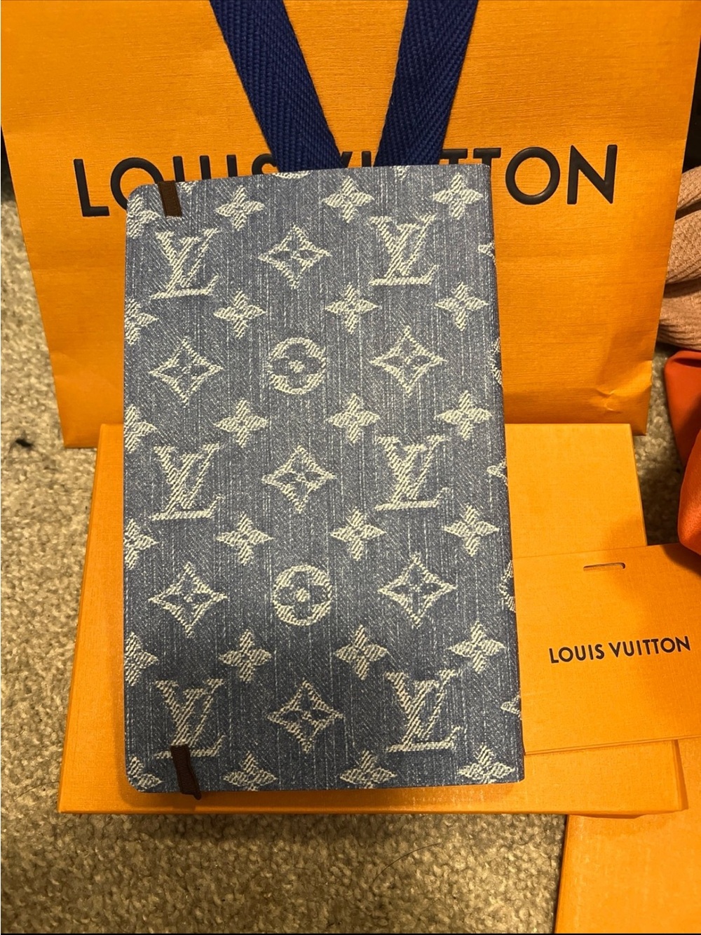 Louis Vuitton Denim Jane Notebook MM